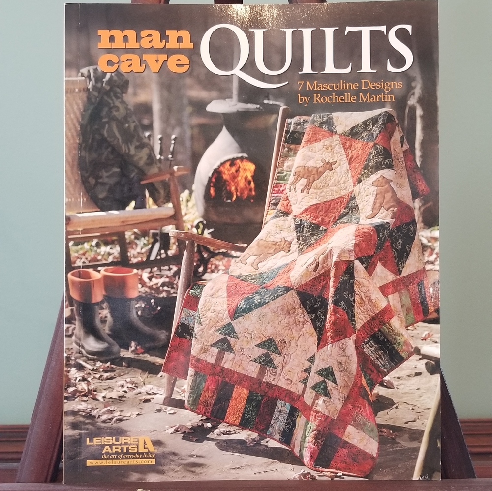BUNDLE! Man Cave quilt books